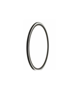 Tire 700 x 25c Black/White Side Wall HF-156.